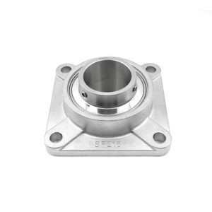 Stainless steel spherical plain bearing with housing SUCF215