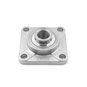 Stainless steel spherical plain bearing with housing SUCF306