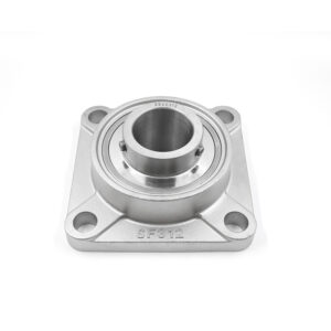 Stainless steel spherical plain bearing with housing SUCF312