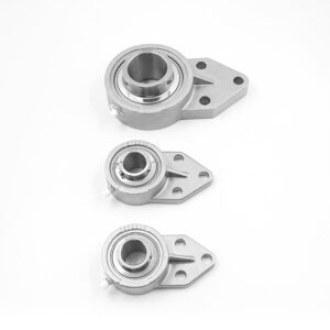 Stainless steel spherical plain bearing with housing SUCFB200 Series