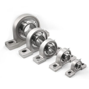 Stainless steel spherical bearing with housing SUCP200