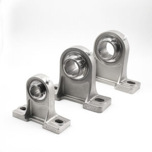 Stainless steel spherical bearing with housing SUCPH200